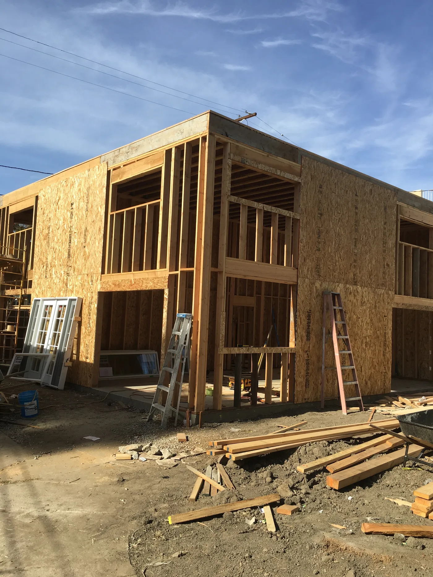 Two-Story Structure in Frame